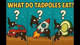 Tadpole food - what do tadpoles eat?