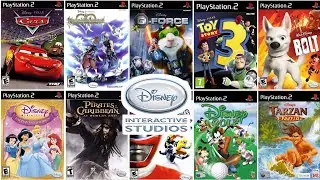 TOP 42 BEST DISNEY INTERACTIVE STUDIO GAMES FOR PS2[PLAYSTATION 2]