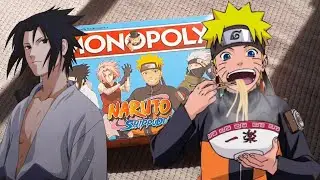 Brand NEW Naruto Game!? Well not really.. Naruto Shippuden Monopoly Unboxing!