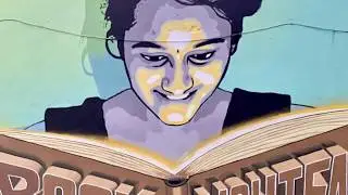 Conceptual Art at NayaBazar school, Khammam | Swathi and Vijay | Streetart | 1080p