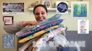 2026 WIP parade - My 1 year Stitch-A-Versary! (Flosstube Extra)