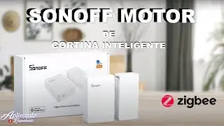 Como instalar e configura motor SONOFF inteligente para cortinas  Zigbee