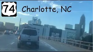 West Independence Blvd. (US 74 West) through Charlotte, North Carolina