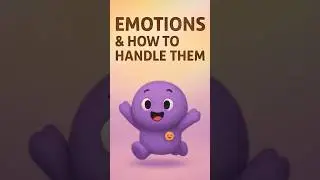 How to handle emotions(Happy, Sad, Angry &More)#fun#status#shorts#kids#cute#happy#sad#emotions#share