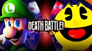 Luigi vs Pac Man (Nintendo vs Namco) | Fan made death battle trailer