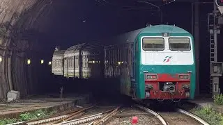 L&rsquo;ULTIMA PILOTA UIC-X in partenza da Genova piazza principe per Torino porta nuova.