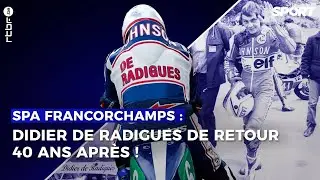 Didier de Radigues de retour sur le mythique circuit de Spa Francorchamps 40 ans après |Vintage Moto