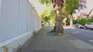 [4K] Virtual, walking tour, Ireland, Dublin, southside, Rich Area, Part 5, Dji Pocket 2