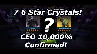 7 6 Star Crystals! CEO 10,000% Confirmed! Deadpool's Spring Cleaning.