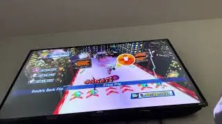 Mario & Sonic at the Olympic Winter Games (Wii) - Team Peach & Valkyrie in Dream Snowboard Cross