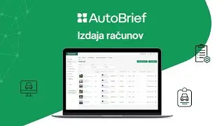 AutoBrief Tutorial: Kako izdati račun