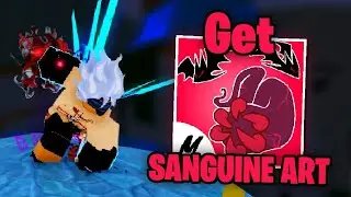 I am buying new fighting style in blocks fruit .... ( SANGUINE ART)
