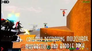 [SPQR] 👑 Casually Destroying MOLz (Syrox, MkyaBetsu), and BADD1e pack in ROBLOX OHIO | PART 4#roblox