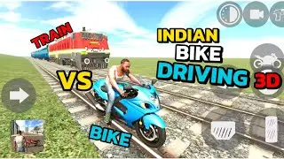 TRAIN VS BIKE RACE 😱 | INDIAN BIKE DRIVING 3D 