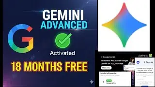 How to get Gemini Advanced for 18 Months FREE | Step-by-Step Guide 2026 new free update 