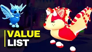 Legendary Pets VALUE List in Adopt Me (Christmas 2022)
