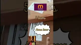 Meesho diwali decor haul l #meesho #diwalidecorhaul  starting Rs. 185/ #yutubeshorts #shortvideo