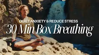 30 Min Box Breathing | Guided Practice to Quiet Anxiety & Reduce Stress