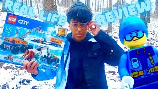 REVIEWING LEGO SETS IN THE ARCTIC: REAL LIFE REVIEWS SET 60195 ARTIC MOBILE EXPLORATION BASE
