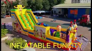 Latest 2022 Nov. Inflatable funcity amusement park for indoor and outdoor kids and adults