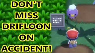 How To Get Drifloon In Brilliant Diamond And Shining Pearl - For Your Regional Dex