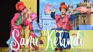 Sanu Kehndi (Kesari)। Punjabi Dance । Annual Function 2019-20 । Kids Dance । Preschool । Happy Hands