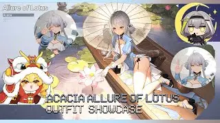 Snowbreak Containment Zone - Acacia Allure of Lotus Outfit Showcase