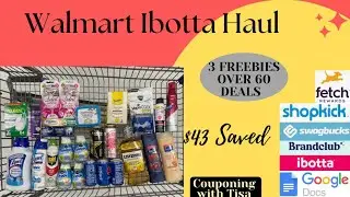 Walmart Deals 4.9.22| #Ibotta Deals|3 FREEBIES| New Rebates |Brandclub Money Back 🔥