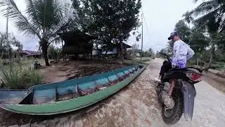 Keliling Kampung Long Laai naik motor, Segah, Berau