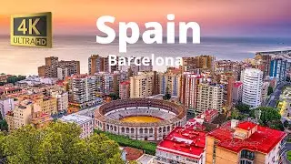 Spain Drone 4K: Aerial View Footage with Music Therapy, Hopeful Music
