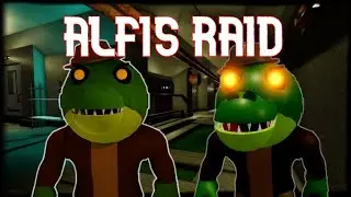 DILFIS AND FRIEND ALFIS JUMPSCARE! Alfis raid game by me