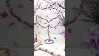 Knitted Wire Art! Want to learn to add lights? Get my course at homeidealist.com #tricotin #icord