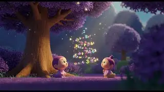 Number Petals Falling from Lullaby Tree 🌸🔢 | Educational Kids Songs & Counting Rhymes