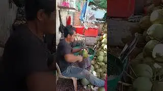 World's FASTEST Coconut Peeling PRO Reveals Speed Secrets