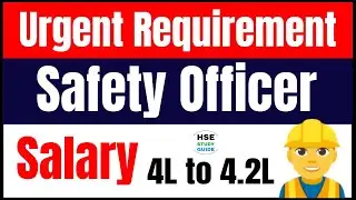 Safety Officer Jobs Vacancy | Safety Officer Permanent Jobs | Safety Jobs | HSE STUDY GUIDE