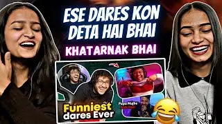 INSANE DARE & DARE HIGHLIGHTS | Carry Minati | Reactions Hut |