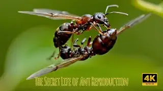 The Secret Life of Ant Reproduction | From Queen to Colony [4K]