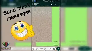 In this video i will show you how to send blank messages in whatsapp.