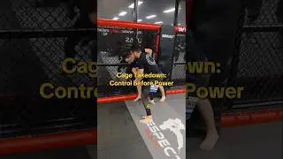 Cage control isnt about rushing, its about positioning.Create pressure that opens the door to attack