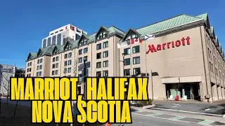 Marriott Halifax Harbourfront Hotel Review: Suite Tour, Gym & Luxury Pool | Nova Scotia, Canada