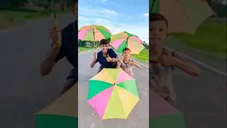 small size umbrella ☔ unboxing and testing