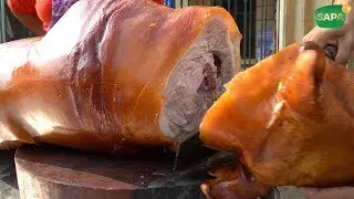 LẦN ĐẦU TIÊN TẬN MẮT ĐƯỢC THẤY CAO THỦ CHẶT LỢN QUAY LẠNG SƠN | SAPA TV
