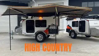AdventureMan High Country Model Teardrop Camper. Making Camping Safe Fun and Easy
