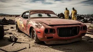 ASMR Car Restoration! Full Restoration on Lightning McQueen 2006