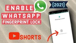 How to enable whatsapp fingerprint lock on whatsapp || enable fingerprint on whatsapp in android ||