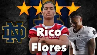 Best Hands in California! Rico Flores Highlights Reaction! Notre Dame Commit!