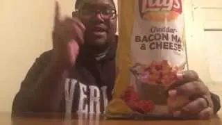 Lay's Cheddar Bacon Mac & Cheese First Taste