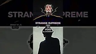 Void vs Strange Supreme #shorts #short #marvel #mcu #void #battle #animation