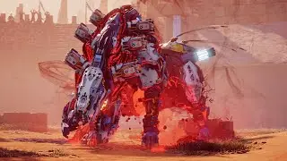 Horizon Zero Dawn - Corrupted Behemoth Boss Fight
