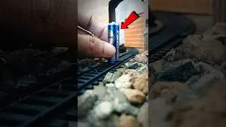 Mobile Battery DESTROYED by Toy Train &ndash; Satisfying Crash!